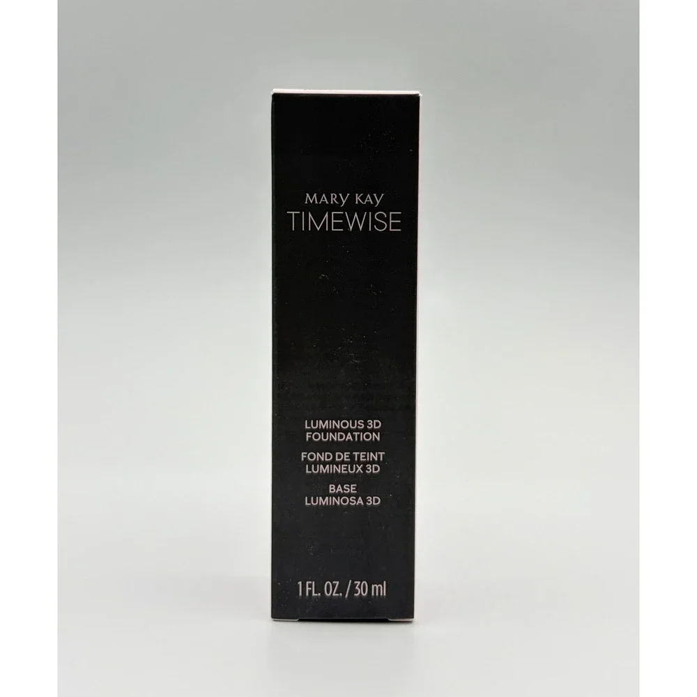 Mary Kay TimeWise Luminous 3D Foundation Ivory N 160 NIB 1oz/30ml